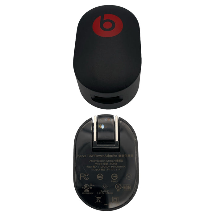 Beats by Dr. Dre USB Charger Wall Plug 2.1A 2.4A Adapter (Black) - Accessories