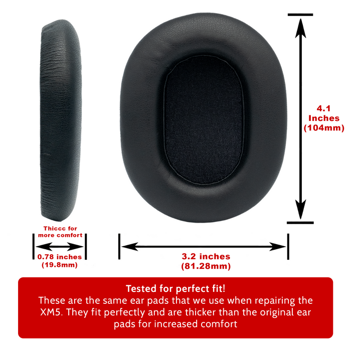 Sony Headphones WH-1000XM5 XM5 Ear Pad Cushions Replacements - Parts