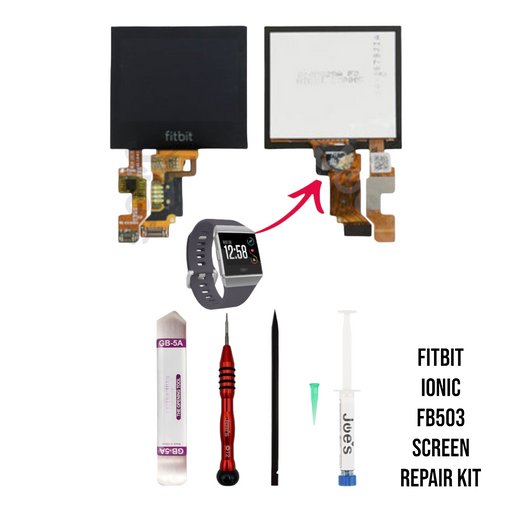 Fitbit Ionic FB503 LCD Touch Screen Replacement Repair Tools + Glue + Pry Tool - Kit