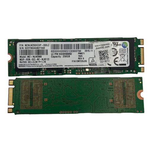 Samsung 256GB SSD Card 5SD0H00092 MZ-NLN2560 Repair - Parts