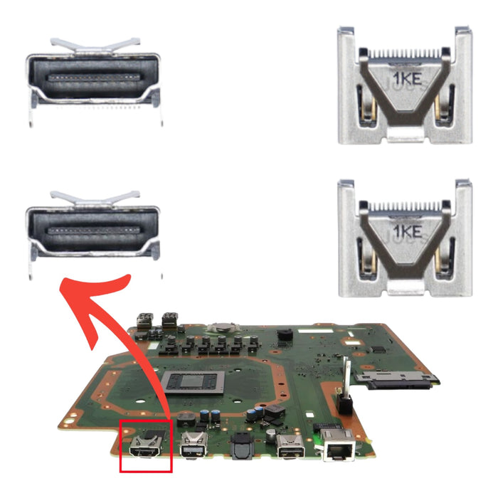 Sony PlayStation 4 PS4 Pro Slim HDMI Input Port Socket Connector Replacement - Parts