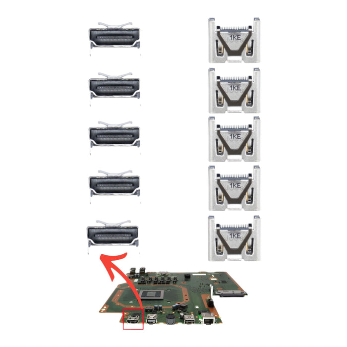 Sony PlayStation 4 PS4 Pro Slim HDMI Input Port Socket Connector Replacement - Parts