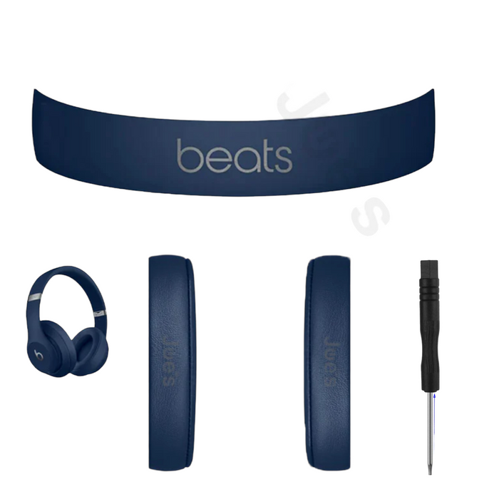 Beats By Dre Studio 3 Wireless Headband + Ear Pad Cushion Repair Kit - Parts