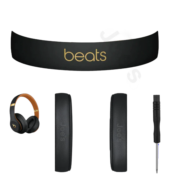 Beats By Dre Studio 3 Wireless Headband + Ear Pad Cushion Repair Kit - Parts