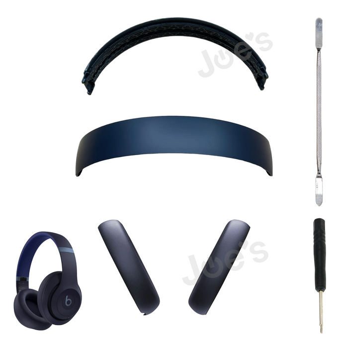 Beats By Dre Studio Pro Wireless Headband Arch + Ear Pad Cushions Replacement (New) - Parts