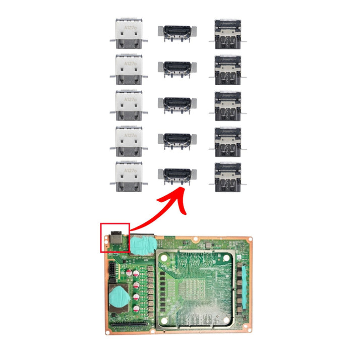 Microsoft Xbox Series X HDMI Input Port Socket Connector Replacement - Parts