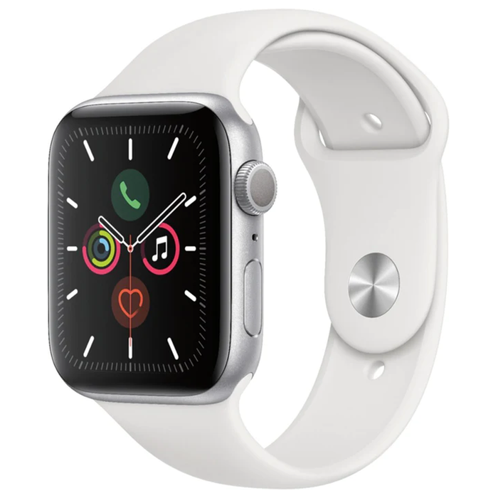 Apple Watch Series 5 (GPS) 44mm Aluminum Case (Silver) - Refurbished