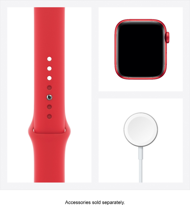 Apple Watch Series 6 (GPS) 40mm Aluminum Case (Product Red) - Refurbished