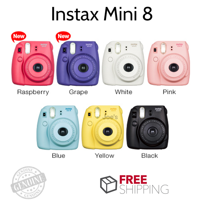Fujifilm Instax Mini 8 Teal Instant Film Camera - Refurbished